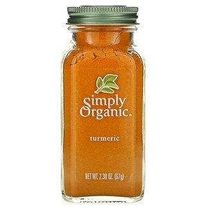 

Simply Organic, Куркума, 2,38 унции (67 г)