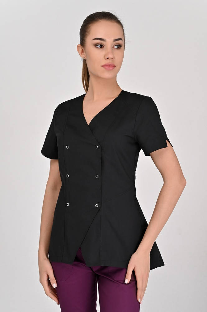 

Медицинская куртка "Тоскана" КР чёрный