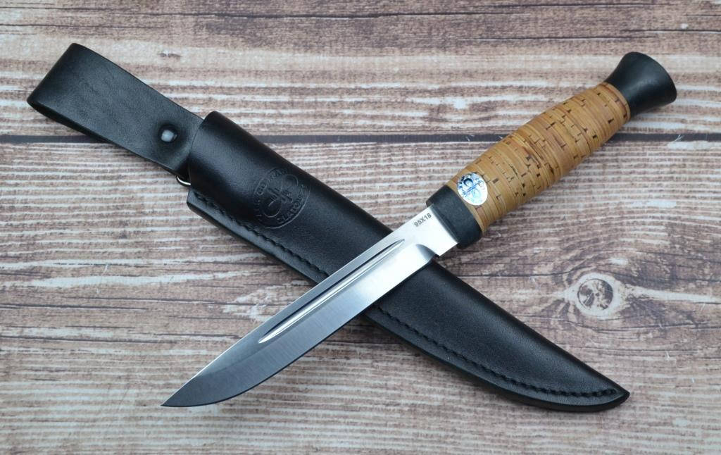 

Нож Финка-3 АиР береста