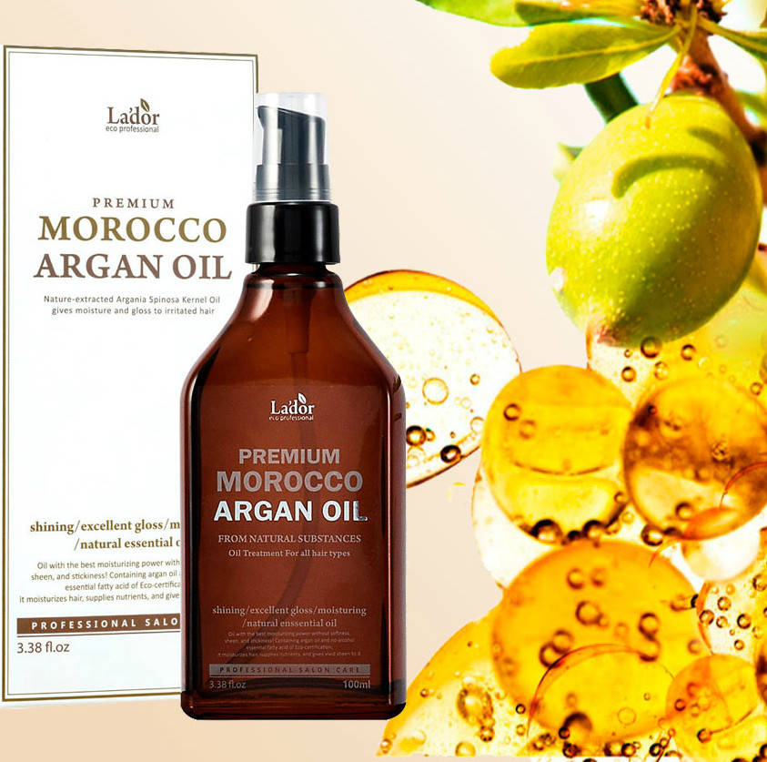

Масло для волос аргановое La'dor Premium Morocco Argan Oil, 100 мл