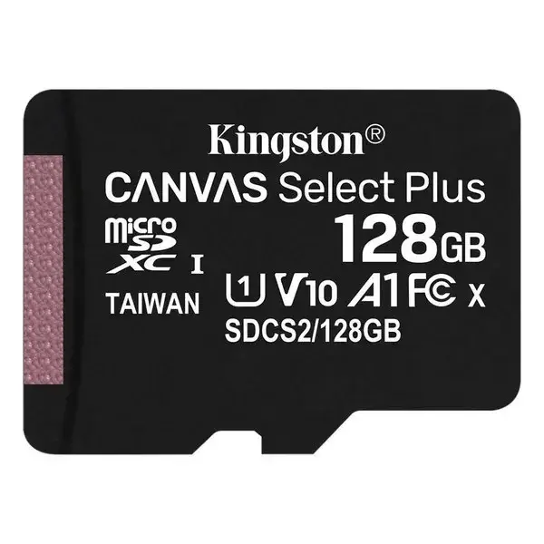 

Карта памяти Kingston Canvas Select Plus SDCS2/128GBSP Multicolored 128GB microSDXC Class 10