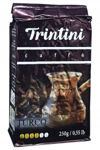 

Кофе молотый Trintini Turco арабика и робуста 250 г