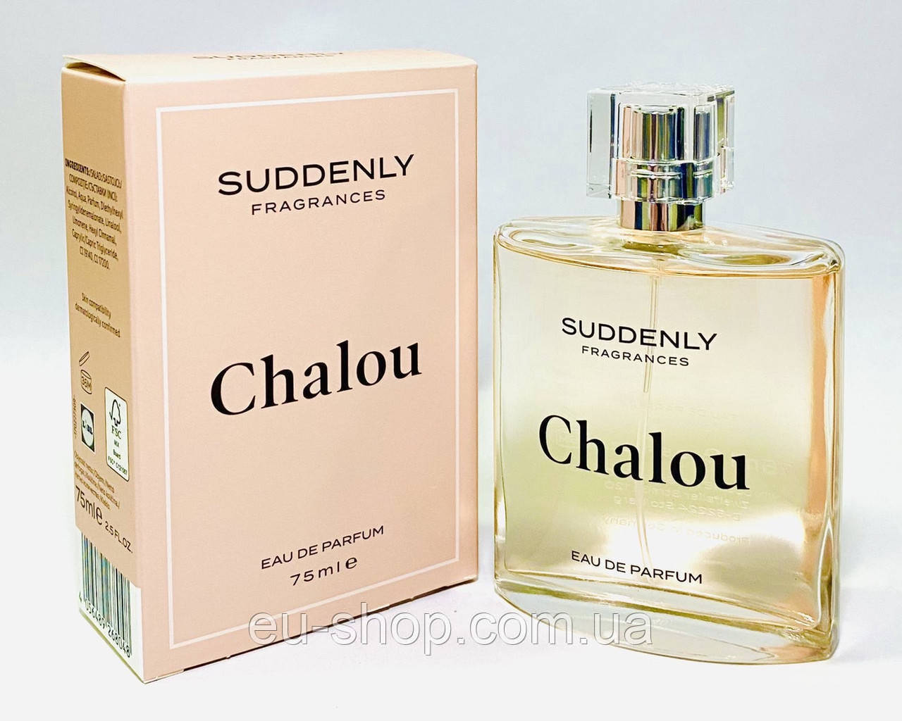

Женская туалетная вода Suddenly Chalou, 75 мл
