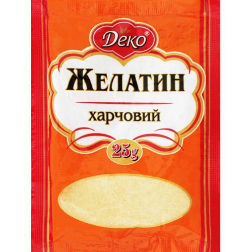 

Желатин Деко 25г