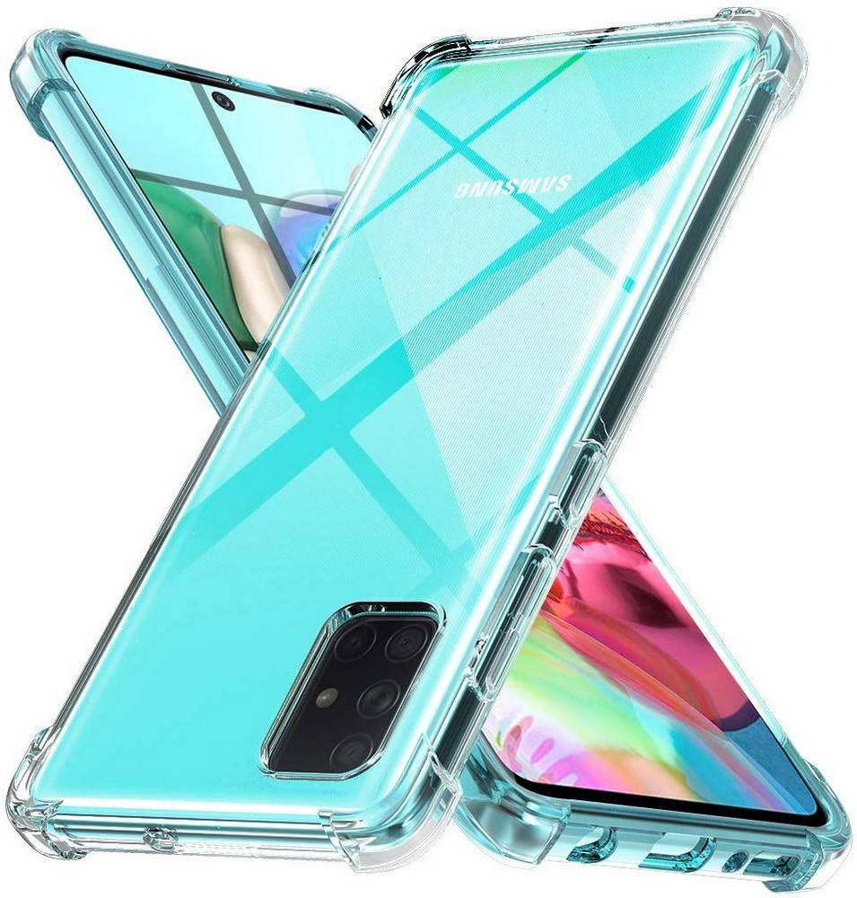 

Прозрачный чехол OneCam Samsung Galaxy A71 A715 (усиленный углами)
