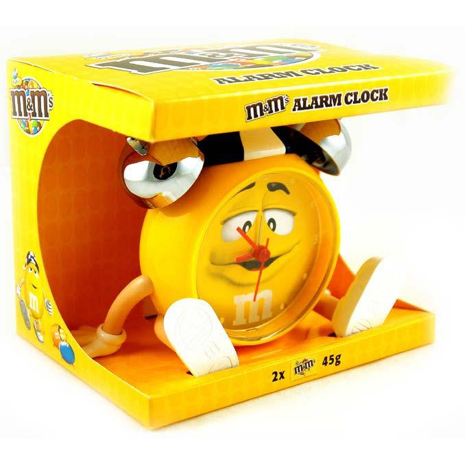 

Диспенсер M&M´s будильник желтый