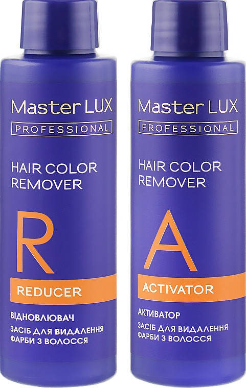 

Засіб для видалення фарби з волосся Master LUX professional