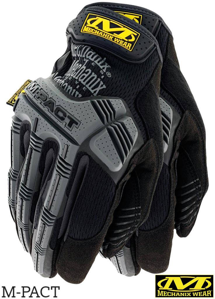 

Тактические перчатки Mechanix Wear M-Pact Black