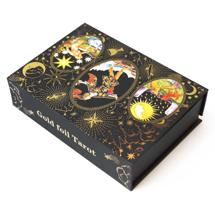 НАБІР З КАРТАМИ ТАРО GOLD FOIL TAROT