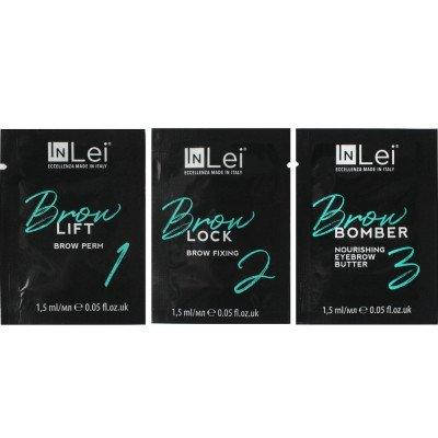

Набор составов для бровей InLei (BROW LIFT1, BROW LOCK2, BROW BOMBER3) в саше по 1.5 мл + ПОДАРОК!