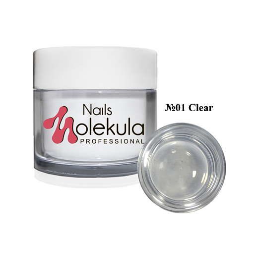 

Гель моделирующий Molekula Gel №01 Clear 15 мл (16479Gu)