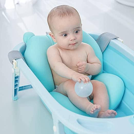 

Подушка для купания Mei&Ge Baby матрас для новорожденных для сиденья, Голубой