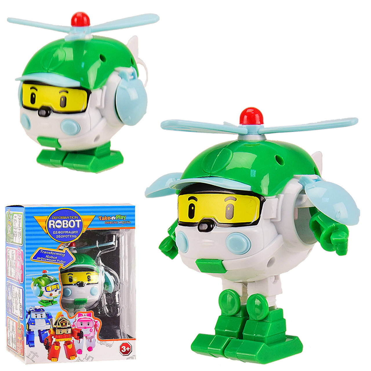 

Трансформер Робокар Robocar POLI Хелі 83608A
