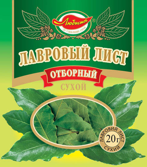 

Лавровый лист (целый) 20 г