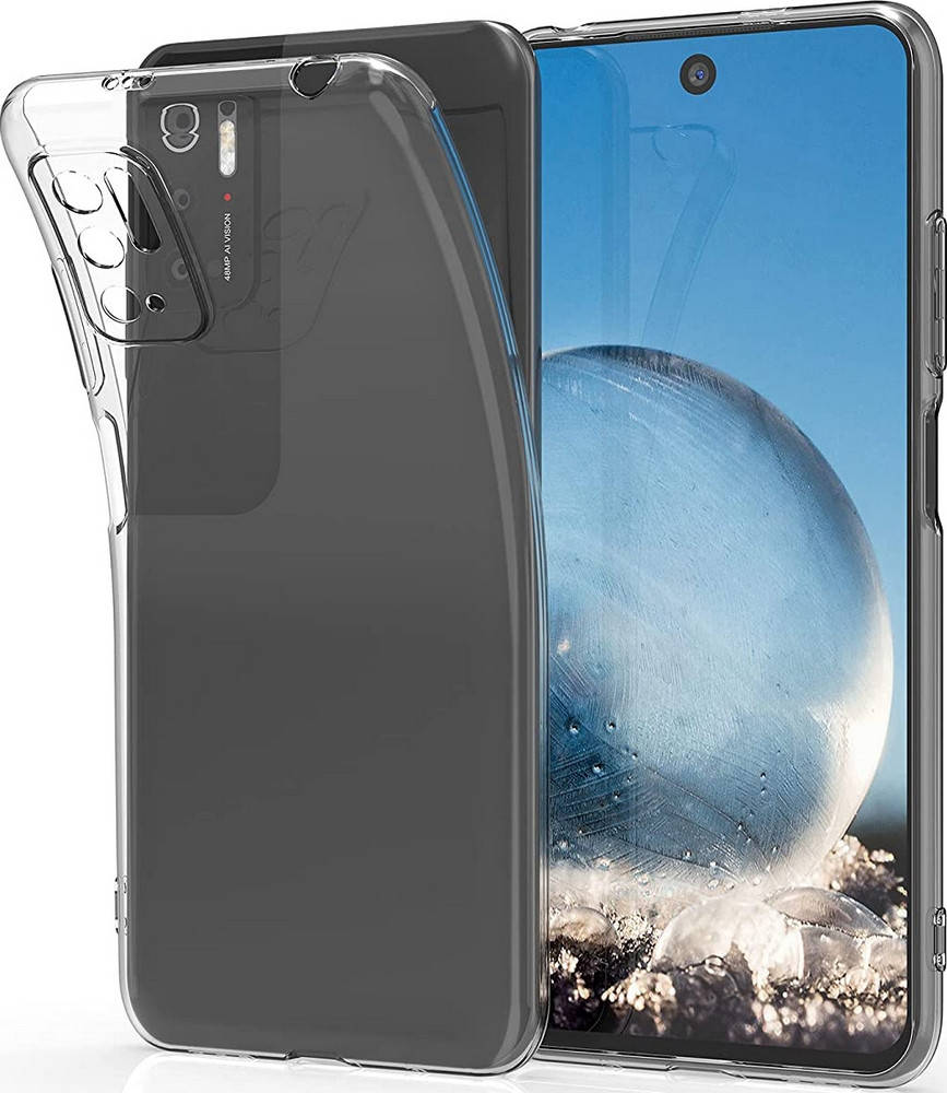 

Прозрачный Чехол Xiaomi Poco M3 Pro 5G (ультратонкий силиконовый)