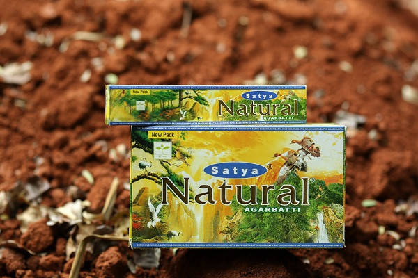 

Благовония пыльцовые Natural "Природа", Satya, 15 г, (масала аромапалочки)