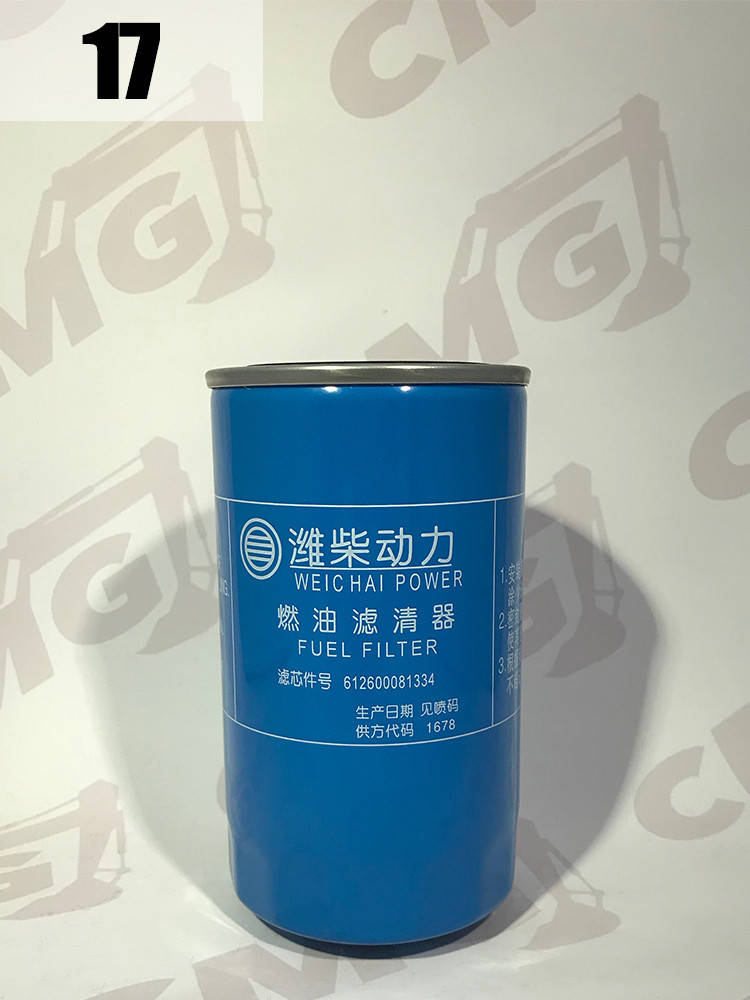 

Фільтр паливний 612600081334, 4110000589001 , на двигун WD615 / WD10,ZL50G