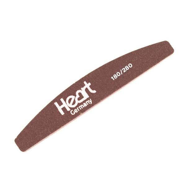 

Пилка для ногтей Heart 180/280 Half Brown