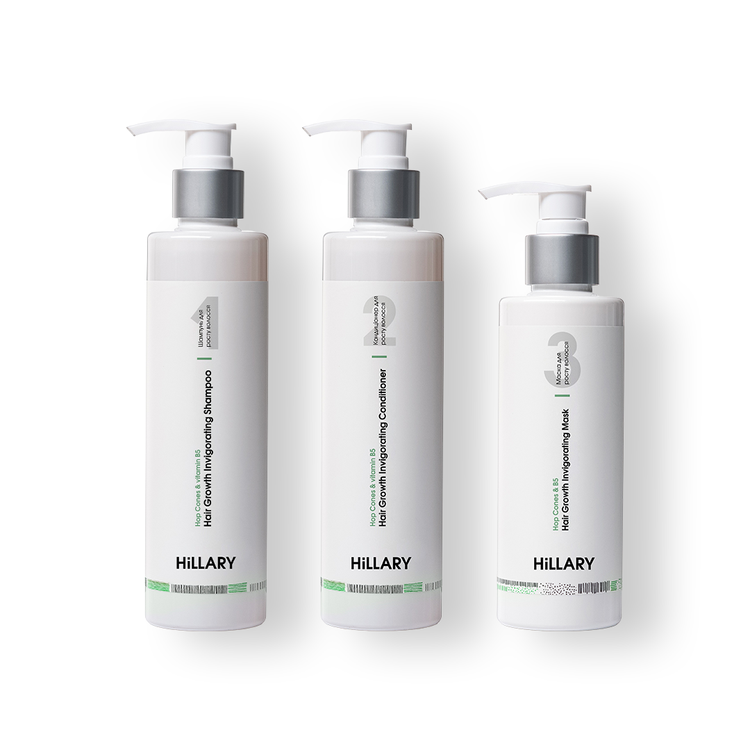 

Комплекс для роста волос Hillary Hop Cones & B5 Hair Growth Invigorating