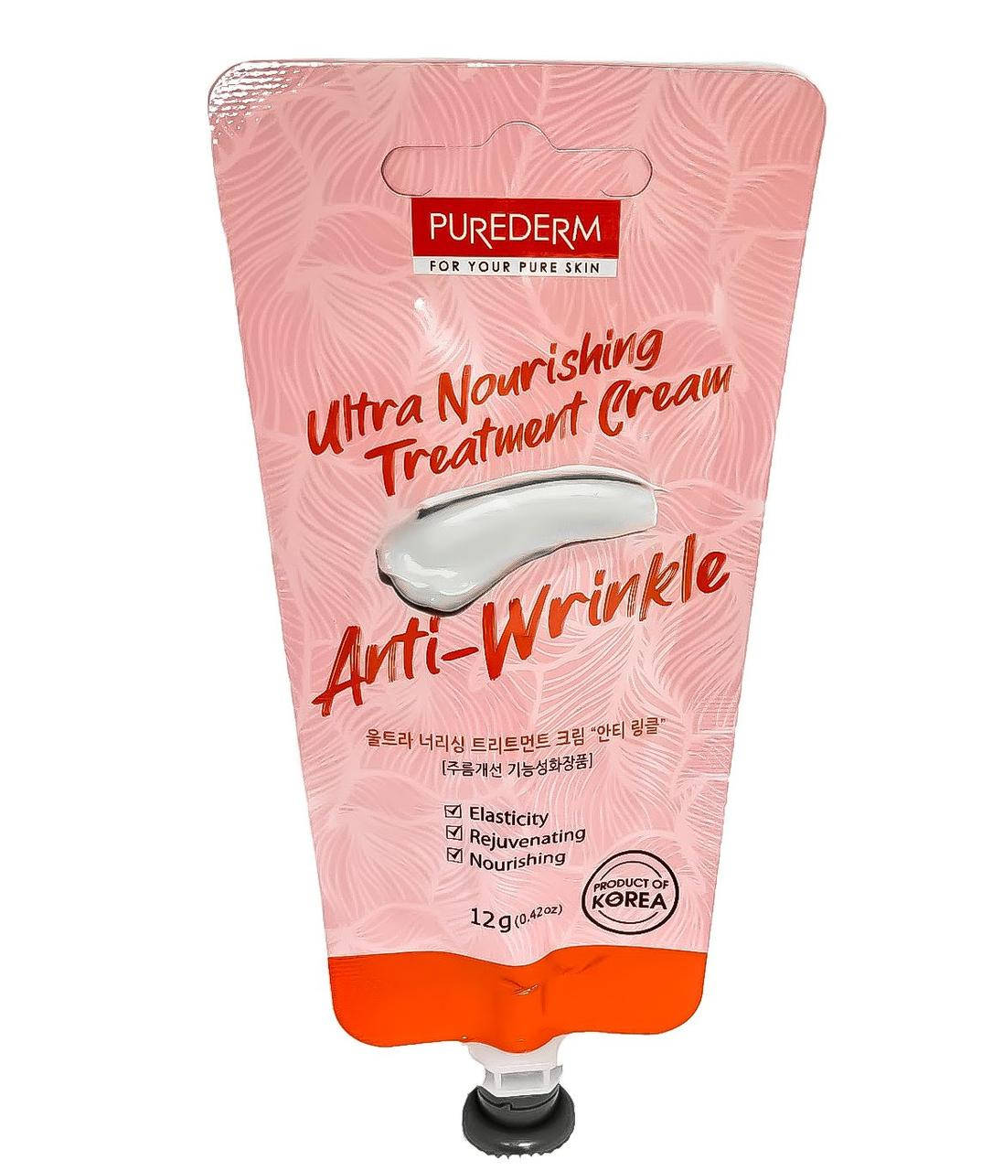 

Антивозрастной питательный крем Purederm Ultra Nourishing Treatment Cream Anti-Wrinkle