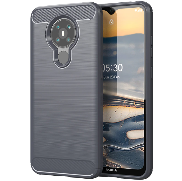

TPU чехол накладка Urban для Nokia 1.4 (4 цвета) серый