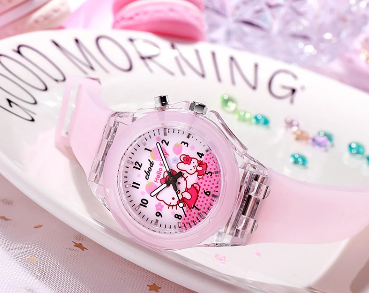 

Детские светодиодные часы "Hello Kitty" YW5525 PINK
