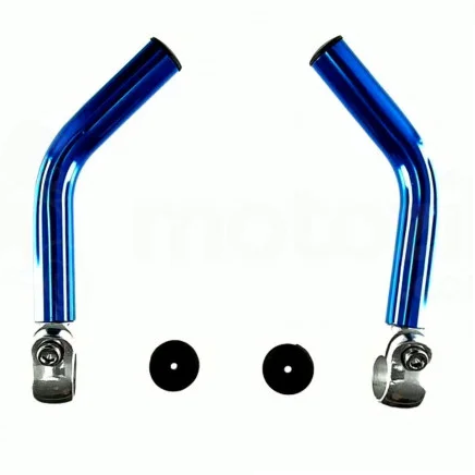 

Велорога алюминиевые на руль велосипеда, синий