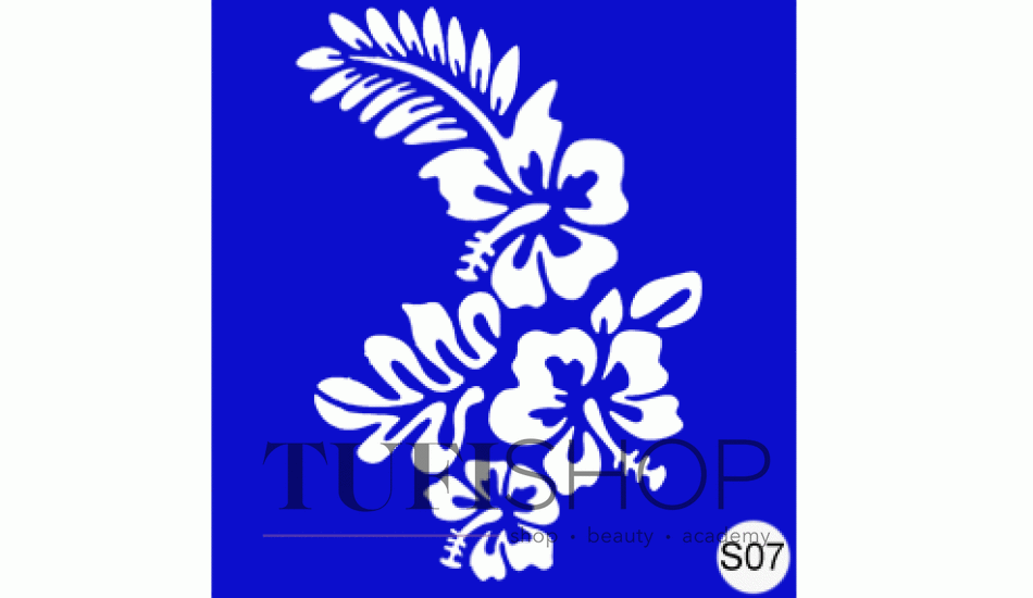 

Трафарет для дизайна хной KODI S07