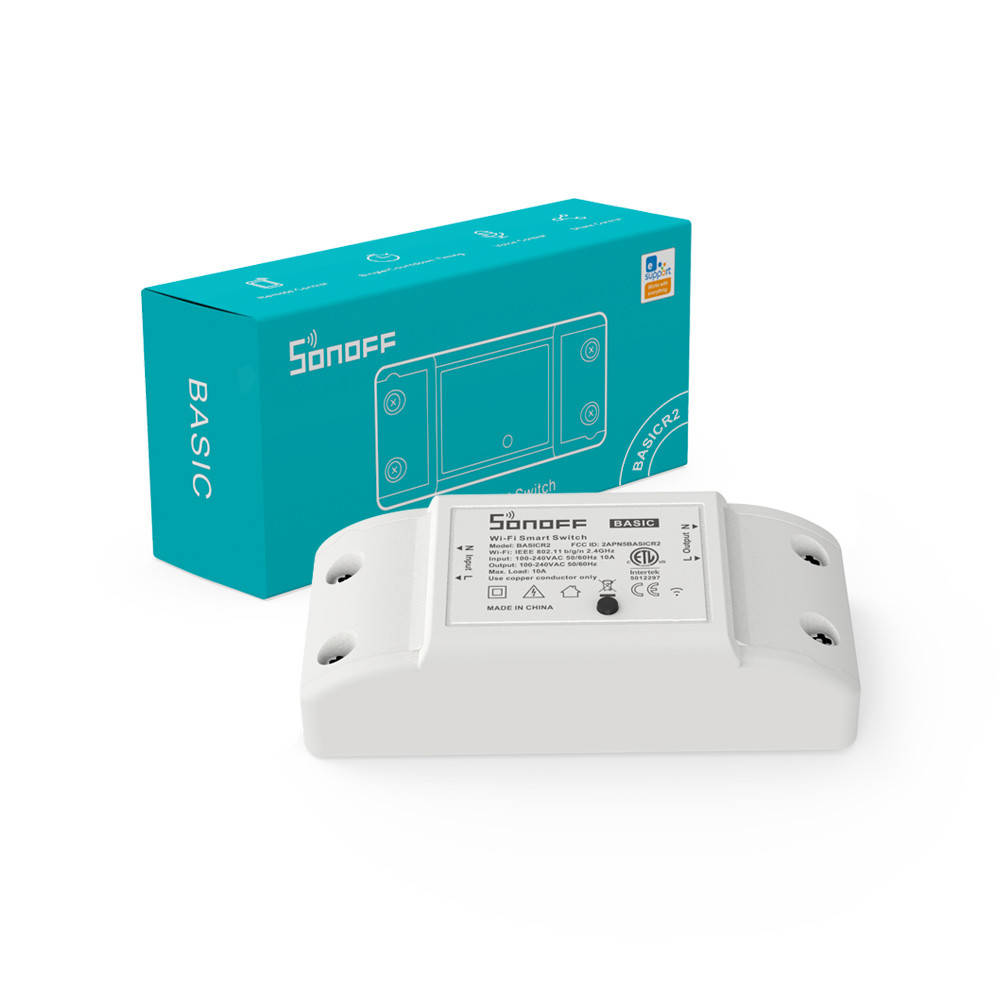 

Wi-Fi реле Sonoff basic R2, Белый