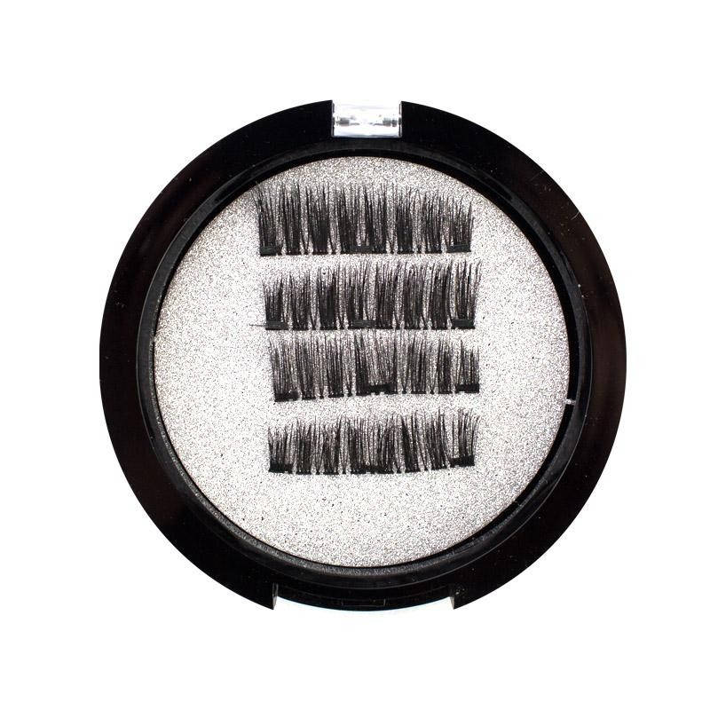 

Магнитные ресницы Magnetic Lashes KS02-3, а трех магнитах, Черный