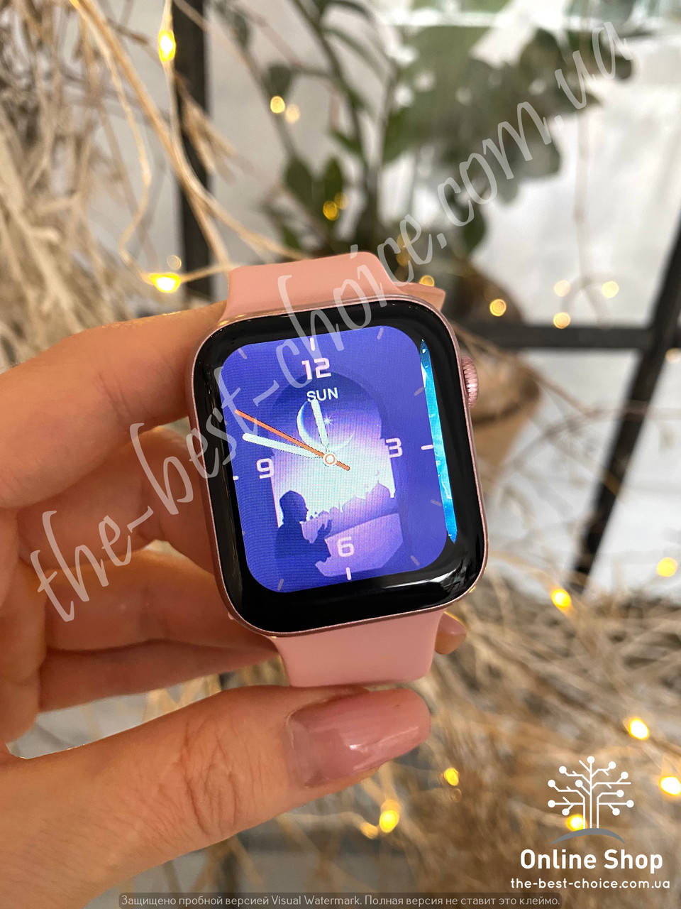 

Смарт часы Smart Watch M 16 PLUS / Умные часы / Фитнес трекер / пульсометром / тонометром / голосовой вызов Розовый
