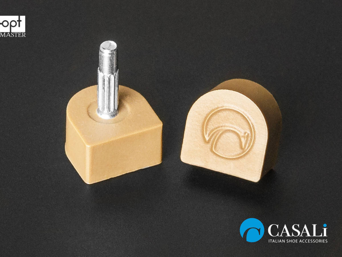 

CASALI Standart, р.7 (7х7 мм) шт.2.9мм бежевый набойки полиуретановые на штыре, Черный