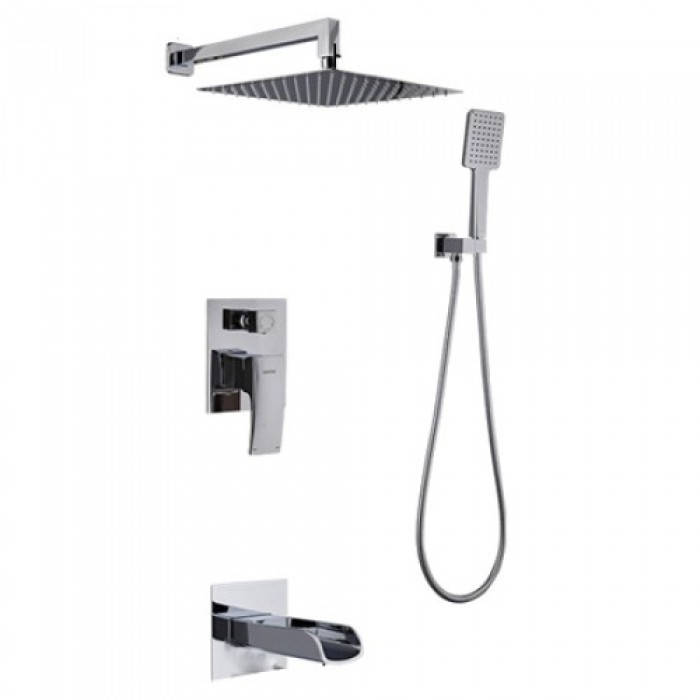 

Встроенный смеситель для ванны Gappo Jacob G7107-20 Хром