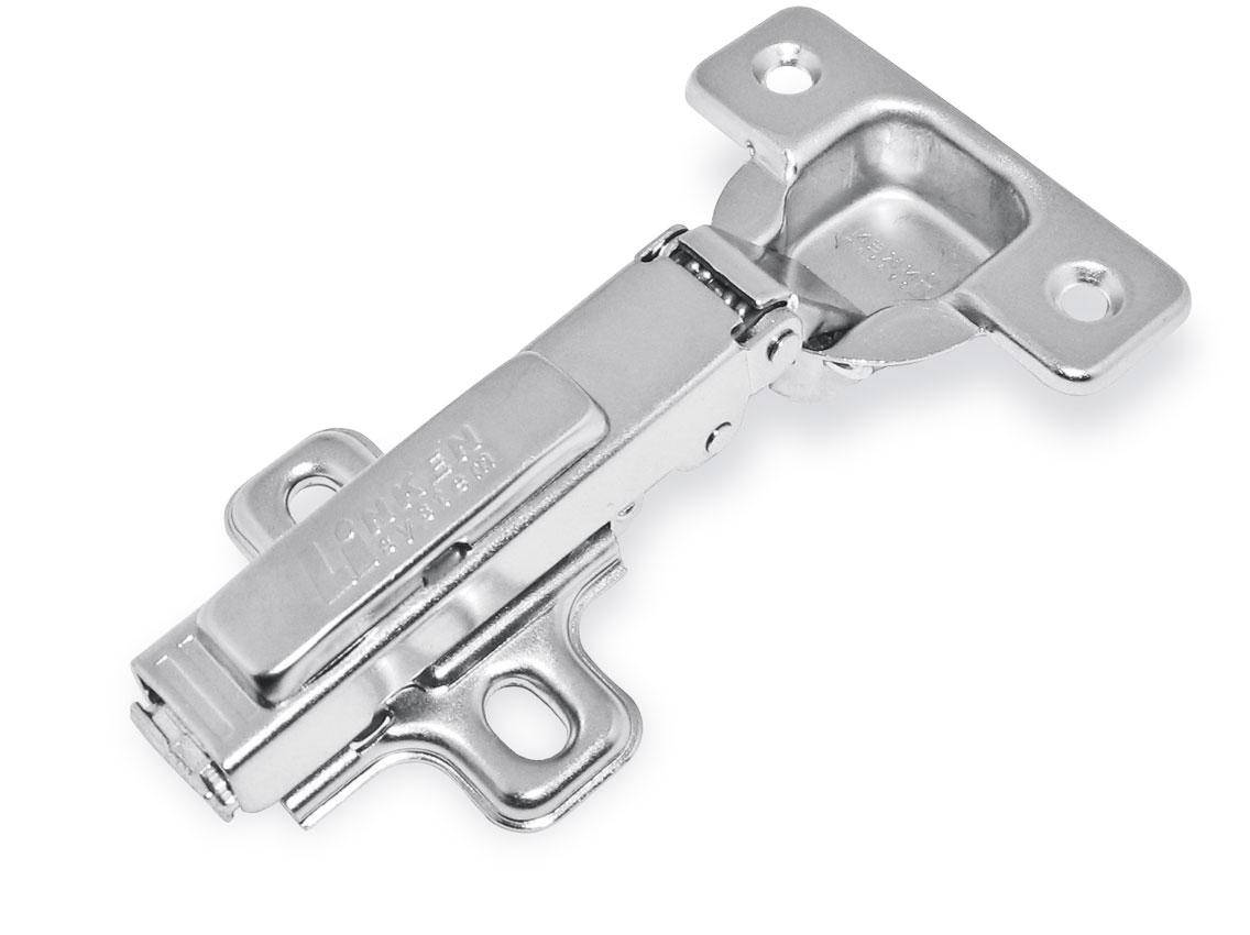 

Петля накладная с доводчиком Clip-on Linken System d=35 H=0 никель (20893/19341)