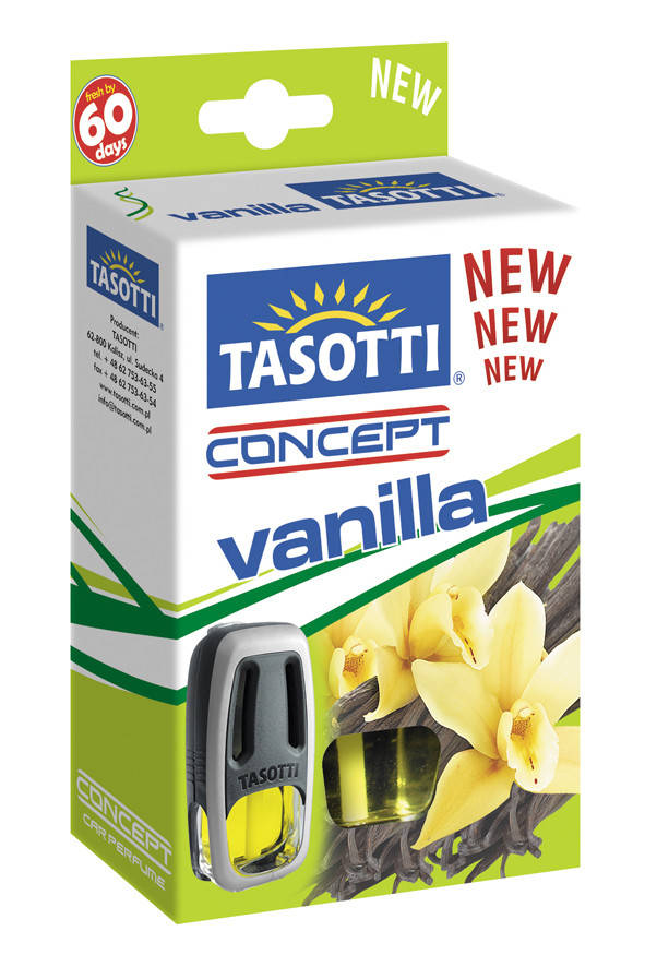 

Ароматизатор на обдув 8ml - "Tasotti" - Concept - Vanilla (Ваниль)