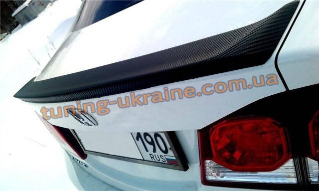 

Спойлер-сабля Mugen Style из стеклопластика на Honda Civic 8 2005-2011 седан