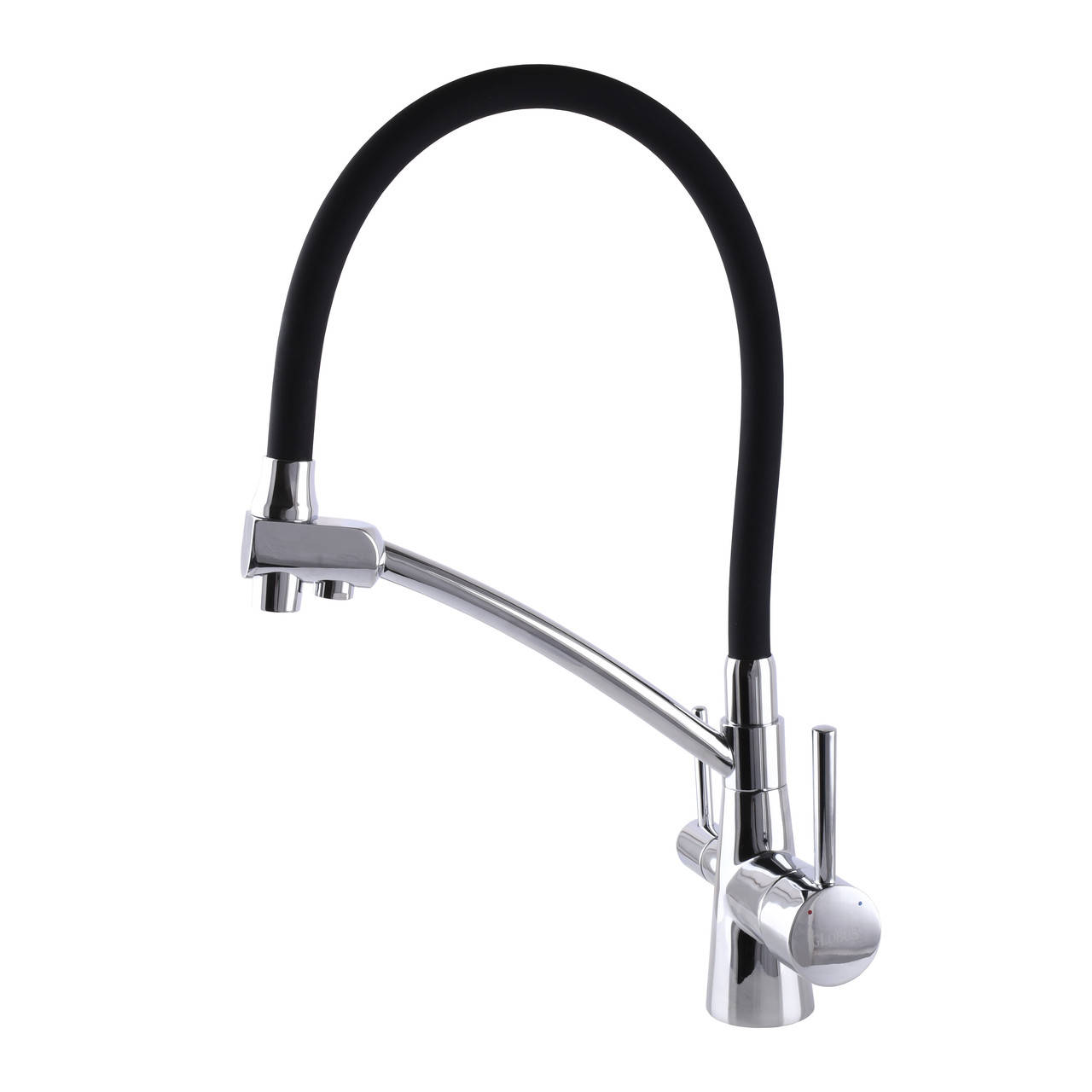 

Смеситель для кухни под осмос Globus Lux GLLR-0700, Черный