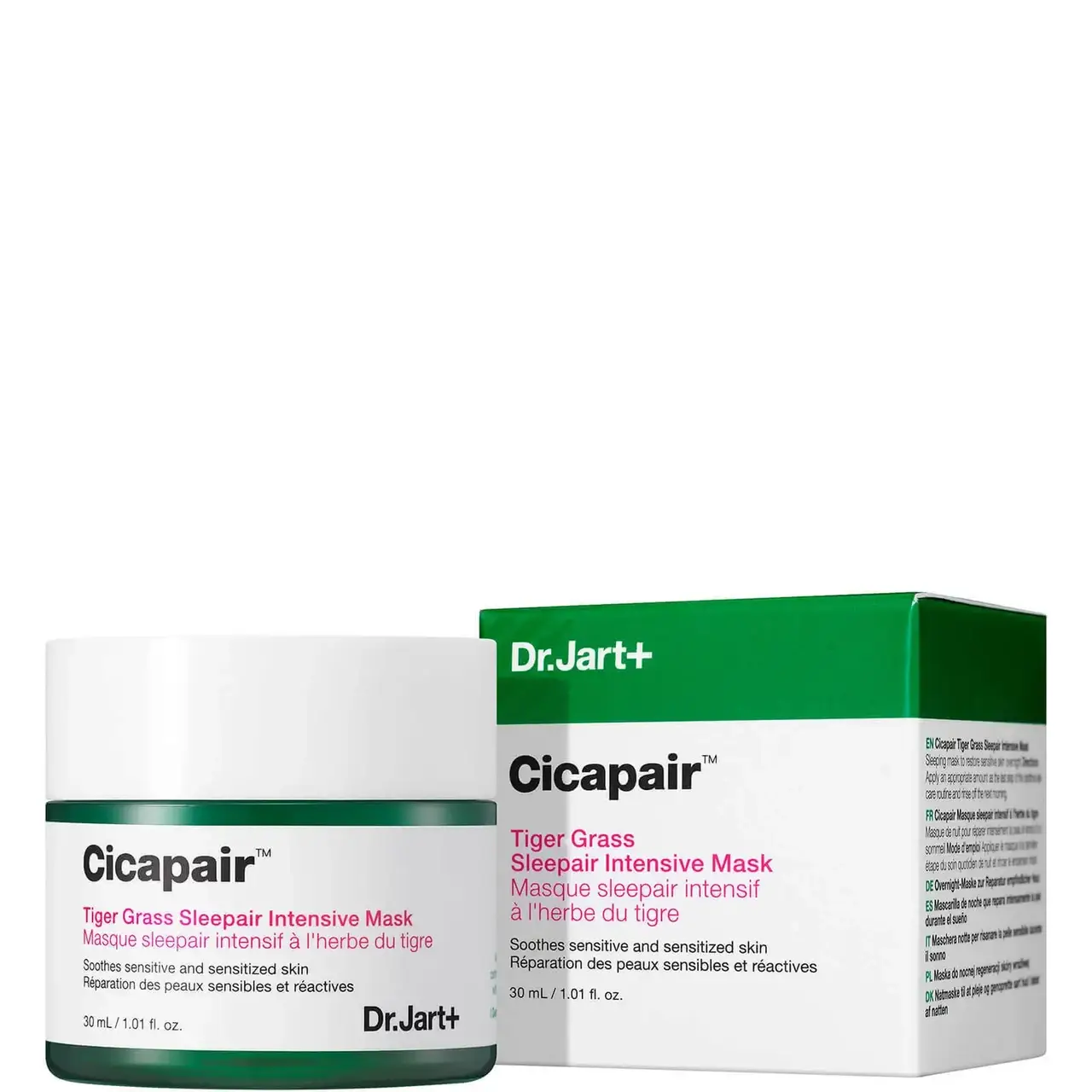 

Восстанавливающая ночная маска для лица Dr.Jart+ Cicapair Tiger Grass Sleepair Intensive Mask 30 мл