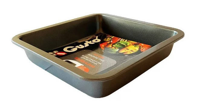 

Форма для запекания квадратная Gusto GT-3122 22x22x4,8 см, Серый