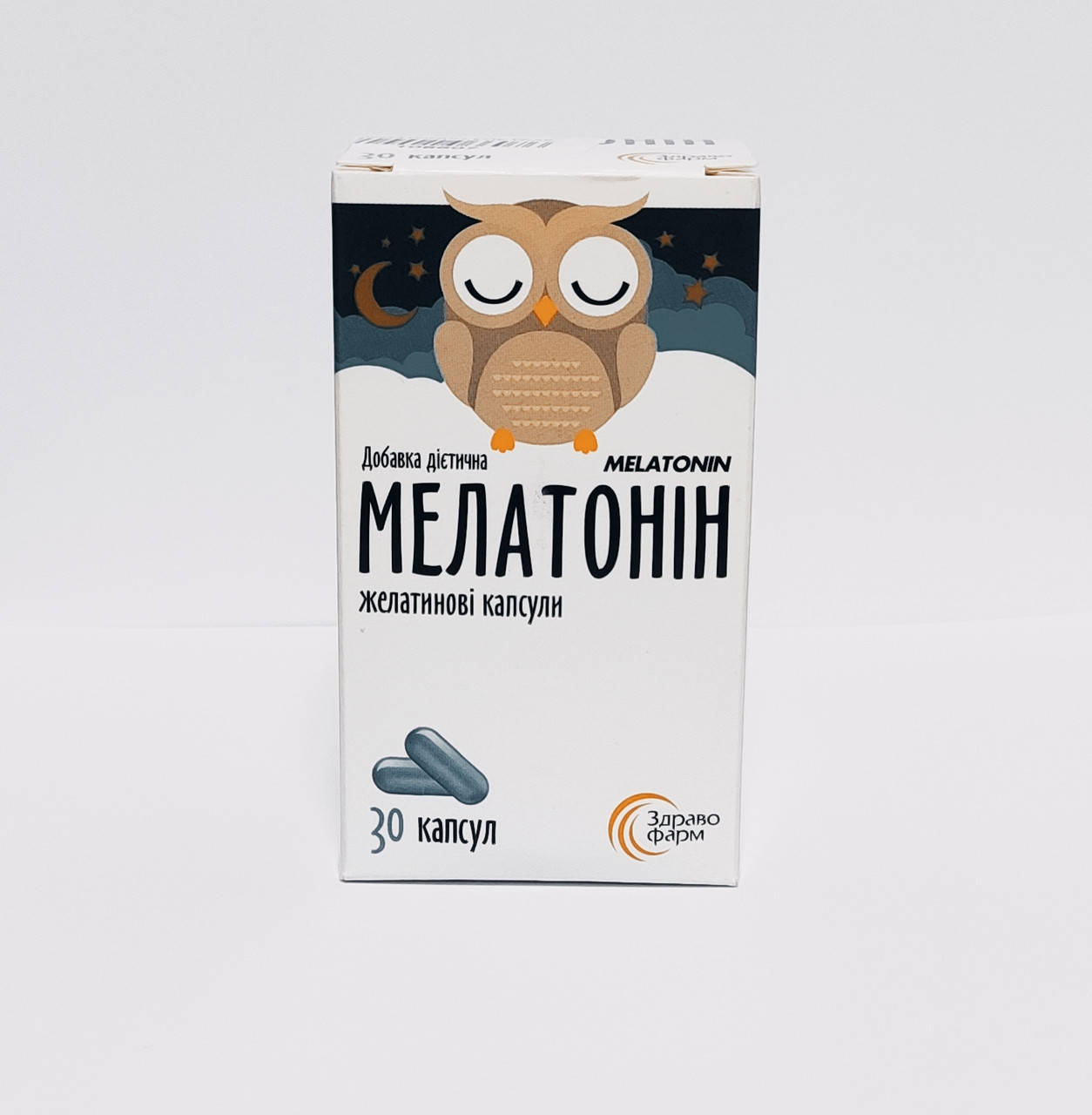 

Мелатонин в капсулах №30 Здравофарм