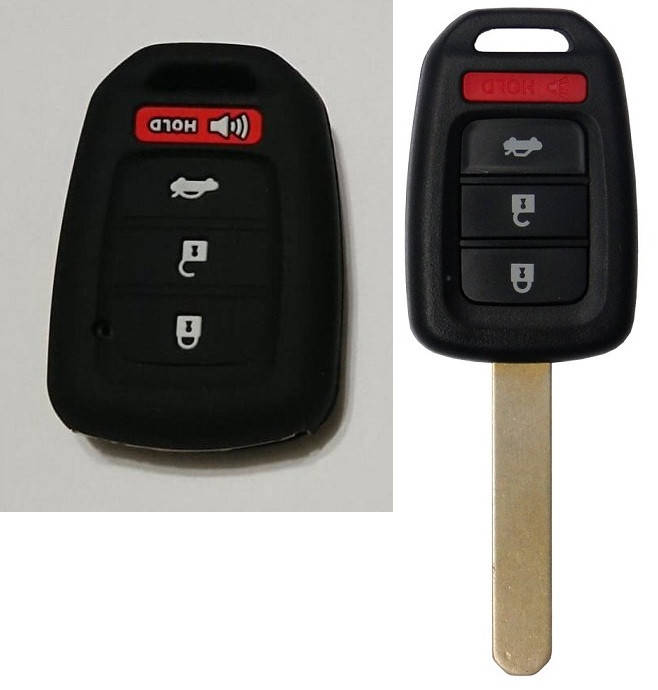 

Honda Силиконовый чехол для ключа KB15, Черный