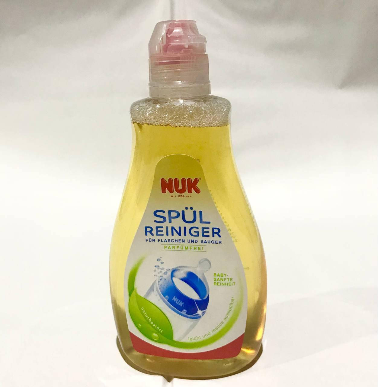 

Средство для мытья детской посуды и бутылочек Nuk Spul Reiniger 380мл