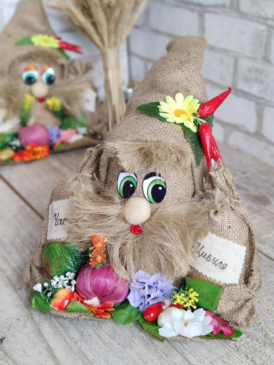 

Домовой - хозяин с овощами, домовой 26 см, 175/225 грн