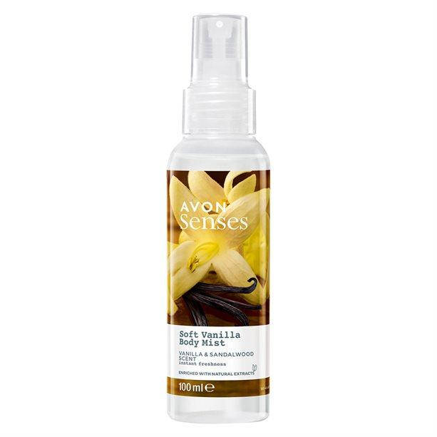 

Освежающий лосьон-спрей для тела «Нежная ваниль» 100 мл Avon Senses