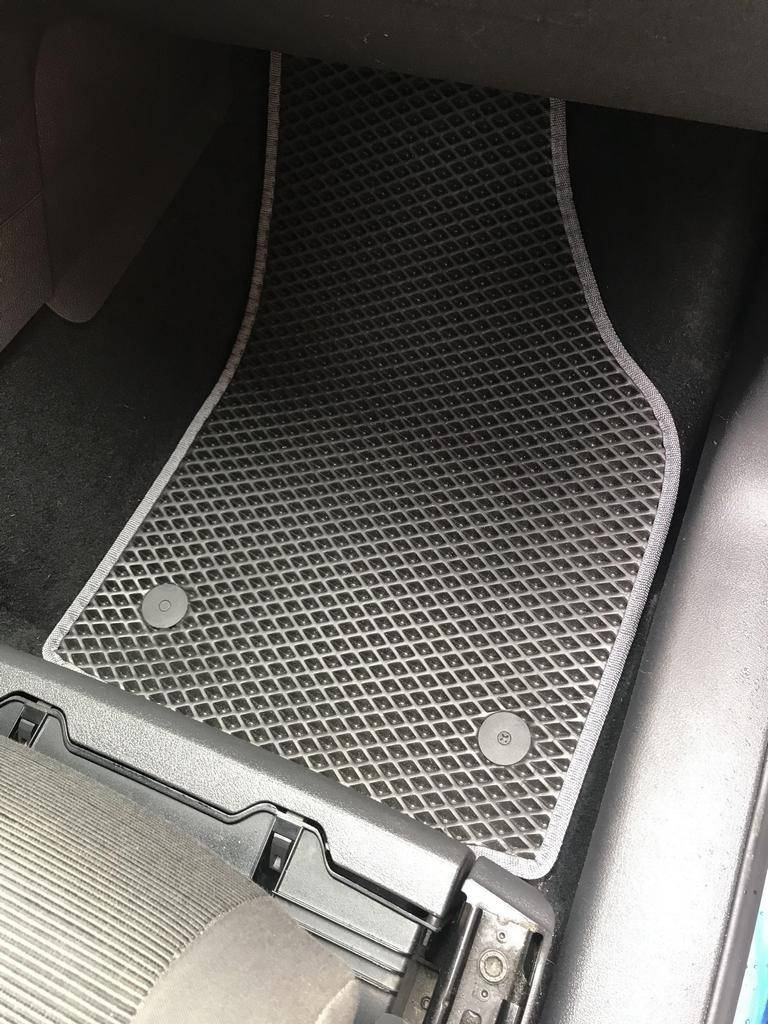 

Коврики EVA (черные) Volkswagen Touran 2003-2010 гг. TMR Резиновые коврики Фольксваген Тоуран, Черный