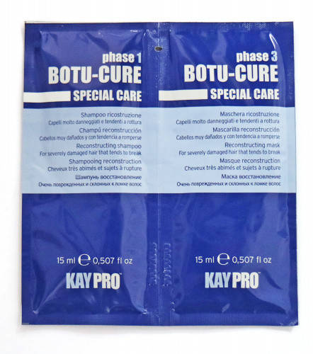 

Набор KayPro Botu-Cure Шампунь + Маска реконструкция 15+15 мл