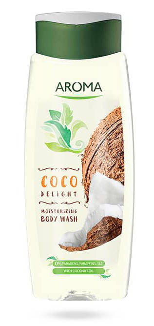 

Гель для душа Aroma с ароматом кокоса 400 мл