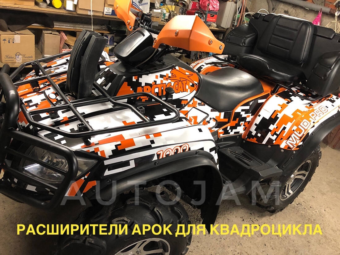 

Расширители колесных арок для квадроцикла 80мм