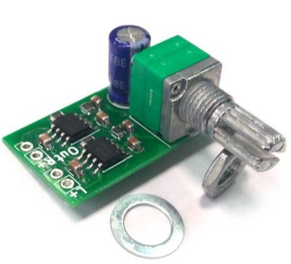 

УНЧ MD8002 с регулятором громкости М318