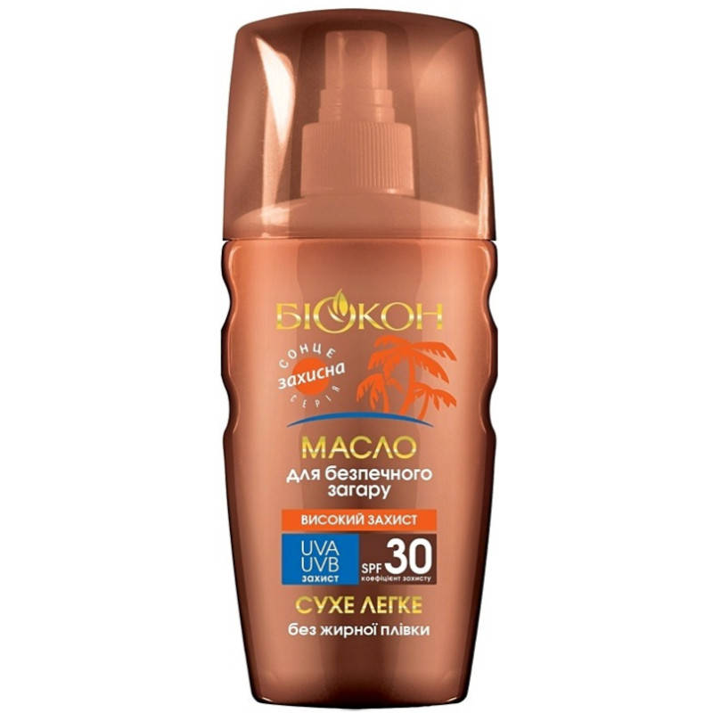 

Масло для безопасного загара "Высокая защита" Биокон SPF-30